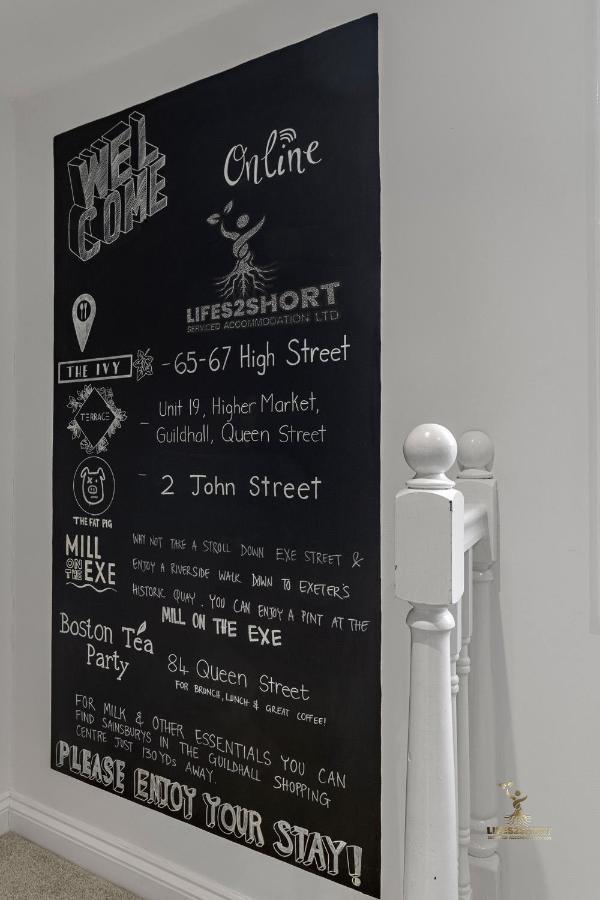 Luxe Courtyard Apartment For 4 Near Exeter City Centre Экстерьер фото